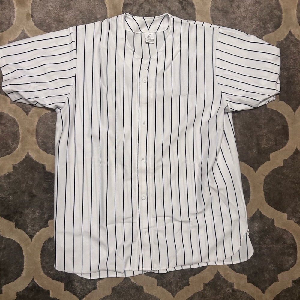 Blank baseball shirt and pants 2XL
